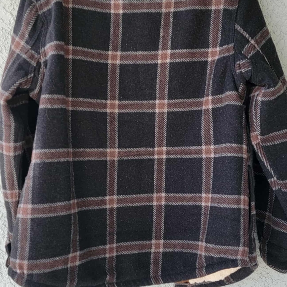 Jachs Men's Dark Plaid Shirt Jacket - Picture 9 of 12